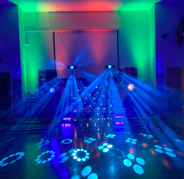 Set up used for a recent school disco in Rainham